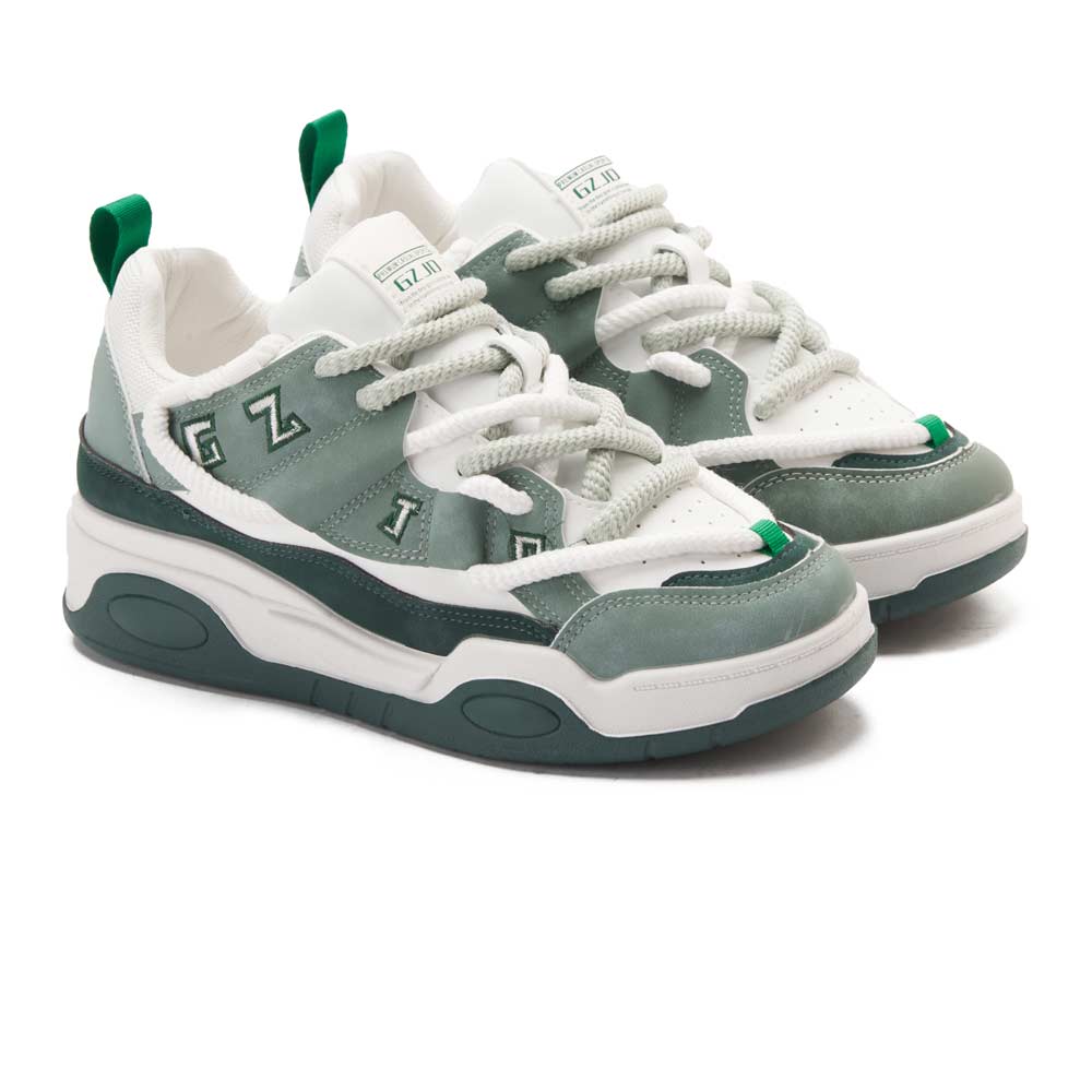 Trendy Men Fashion Trainers - Green2