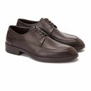 Genuine leather men casual shoe - Brown