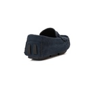 Men fashion chamois moccasin - Navy