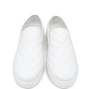 Women's quilted sneakers - White