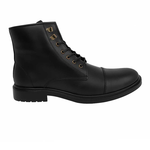 Genuine leather men boots - Black
