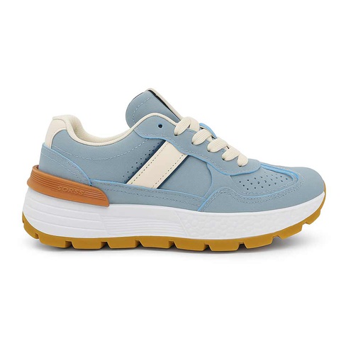 Women's fashionable sneakers - Blue